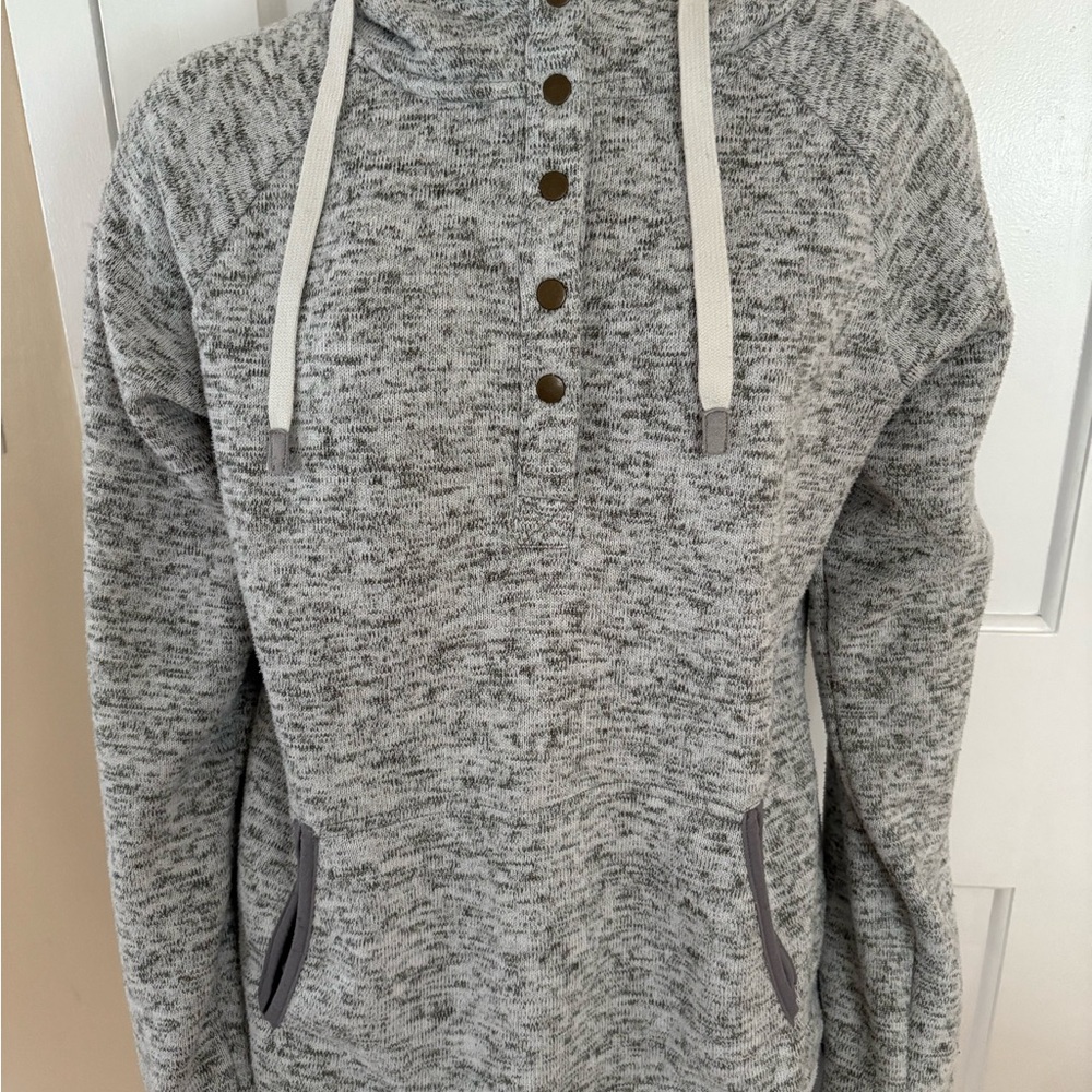 Thread & Supply Gray Long Sleeve Relaxed Sweatshirt